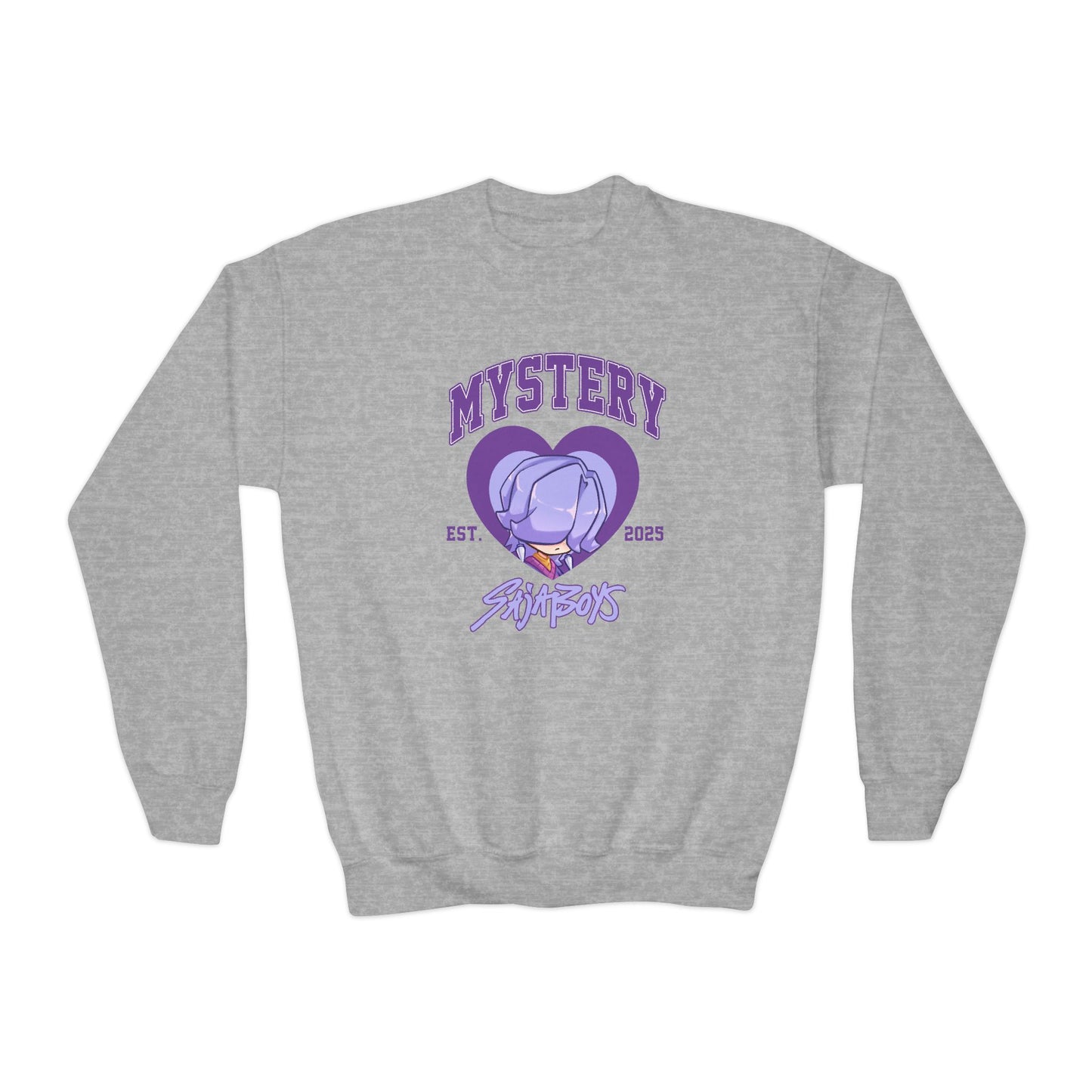 Kpop Mystery Heart Youth Crewneck Sweatshirt