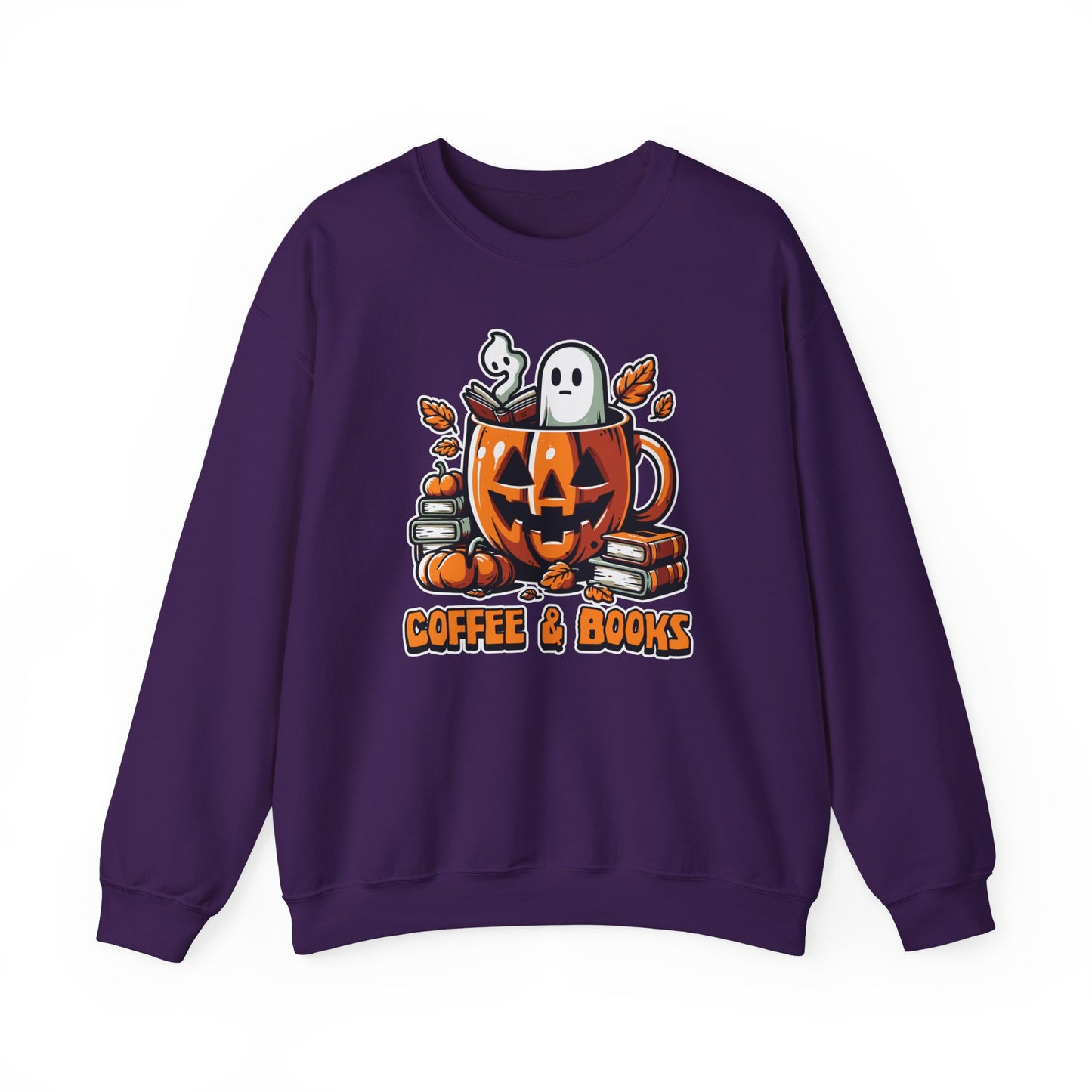 Halloween Coffee & Books Sweatshirt