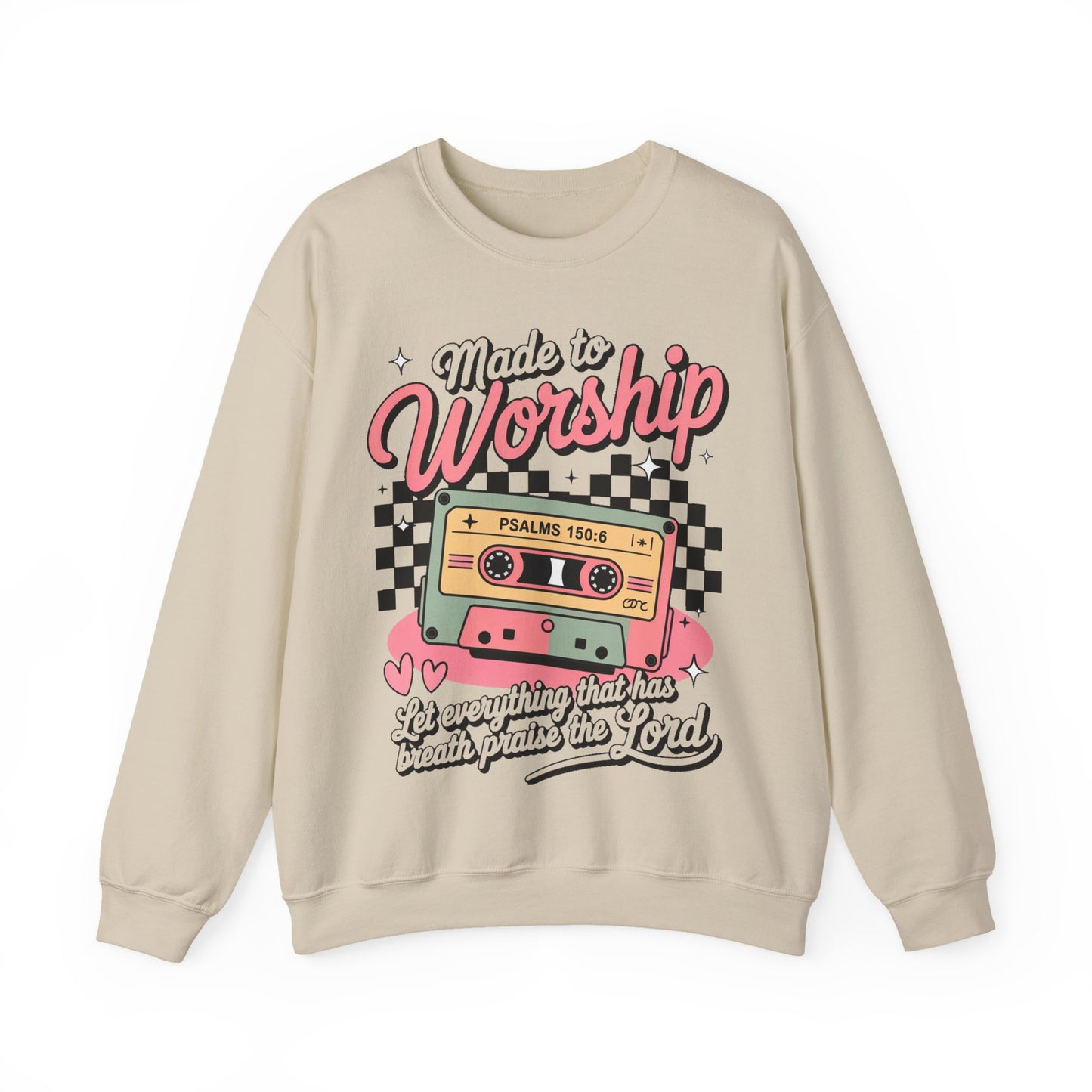 Retro Made to Worship Sweatshirt