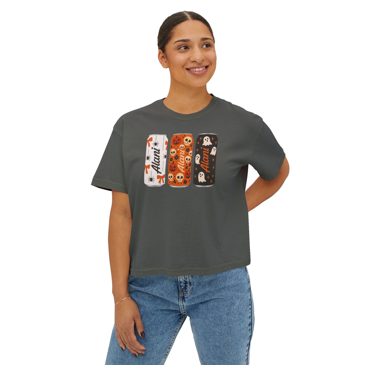 Halloween Alani Cans Women's Boxy Tee