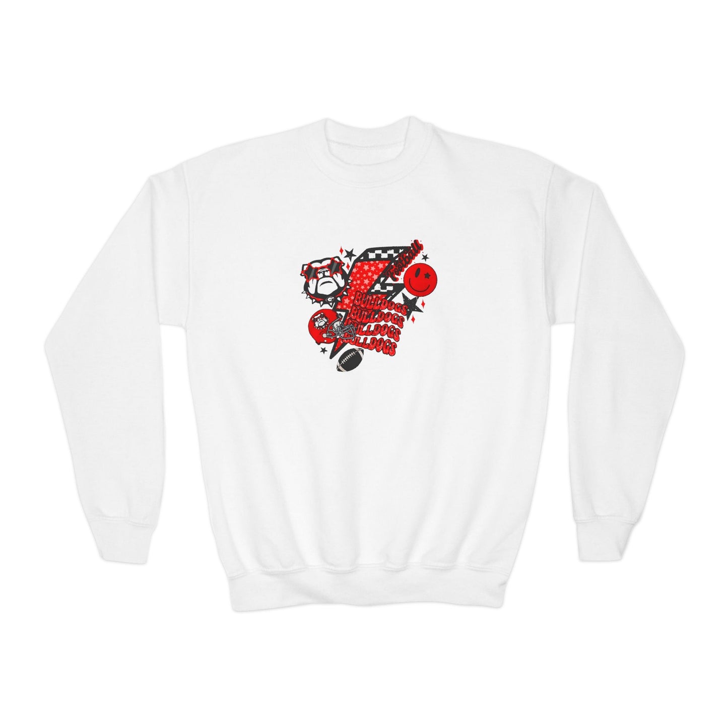Fun Bulldogs Youth Sweatshirt