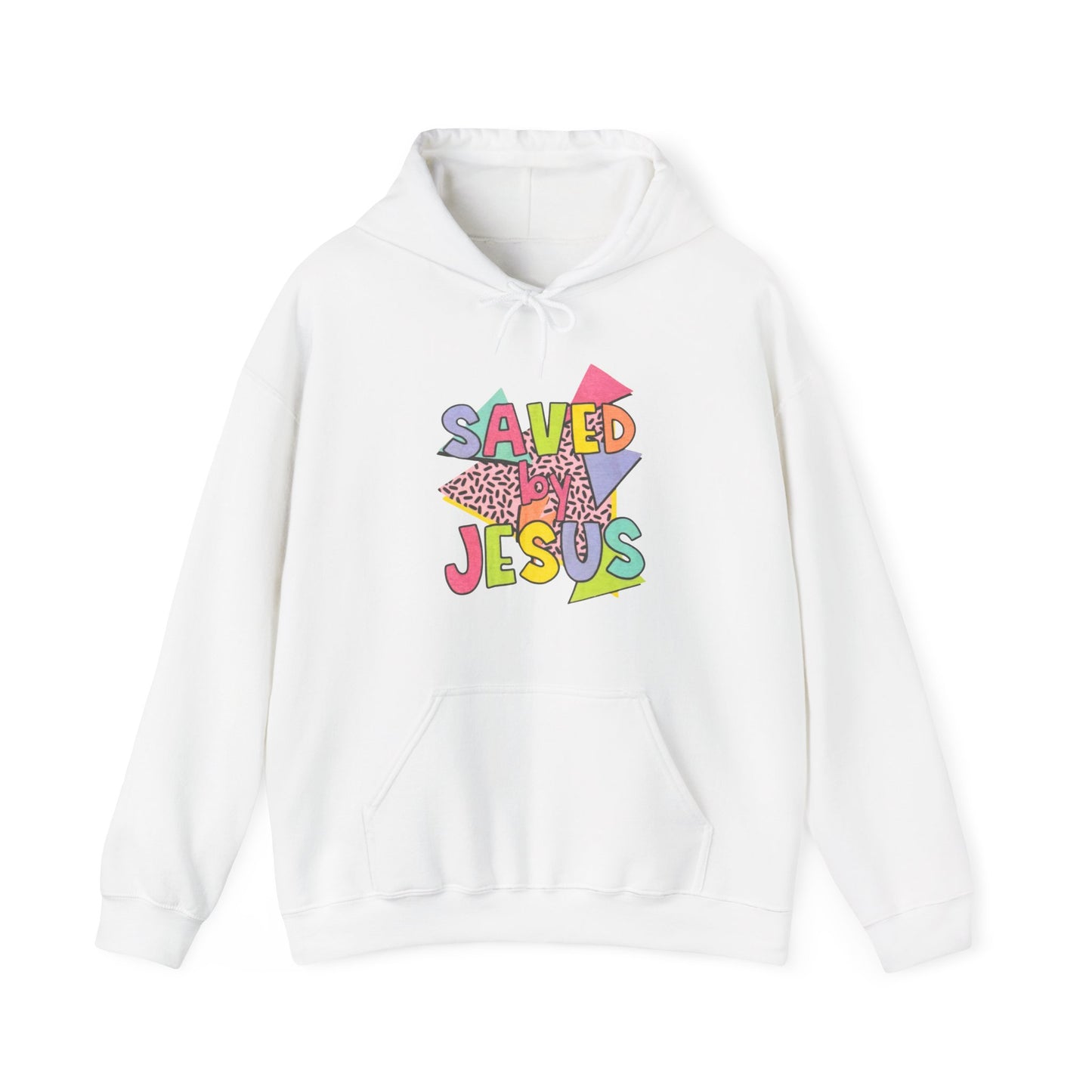 Retro Saved by Jesus Hoodie