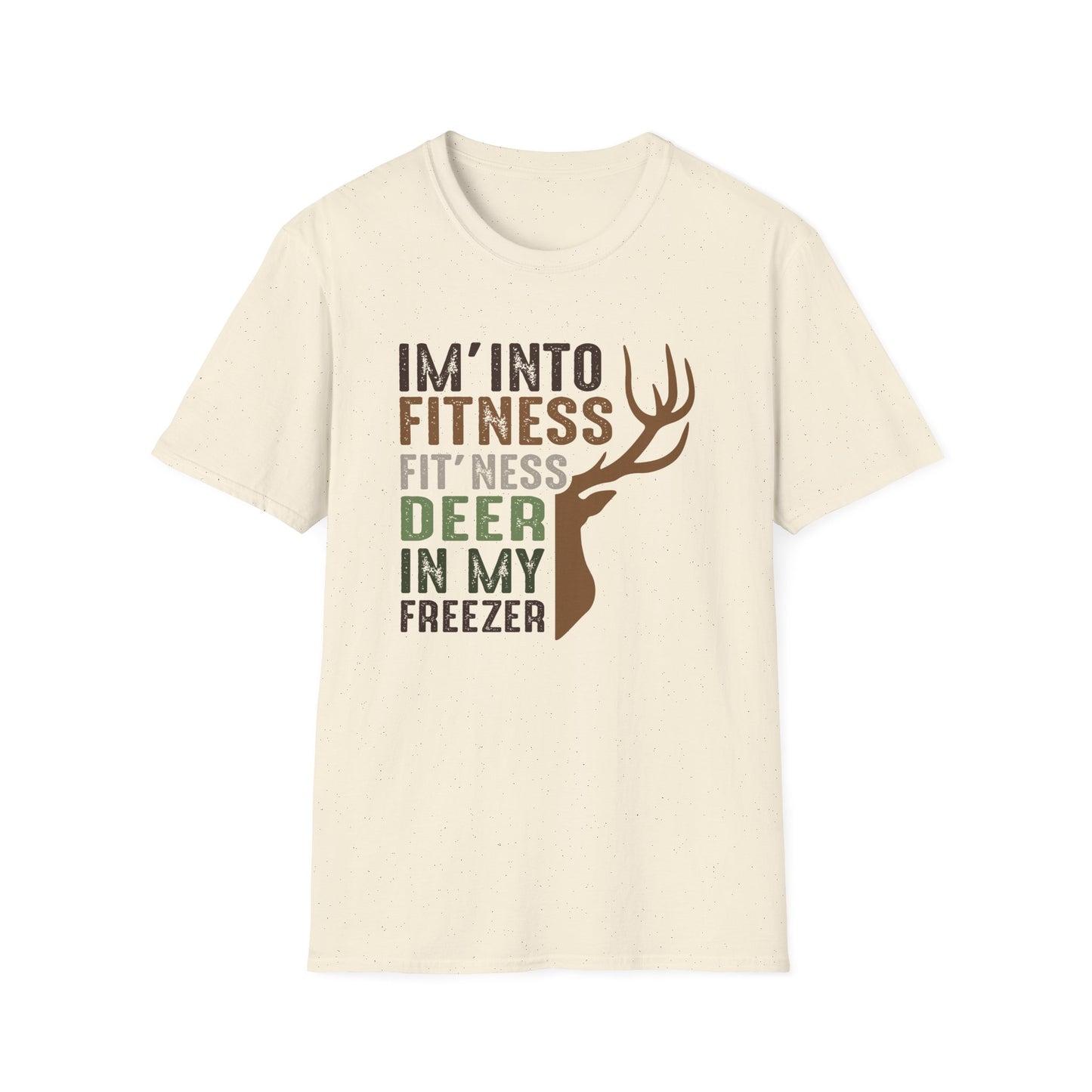 Funny Deer Fitness T-Shirt