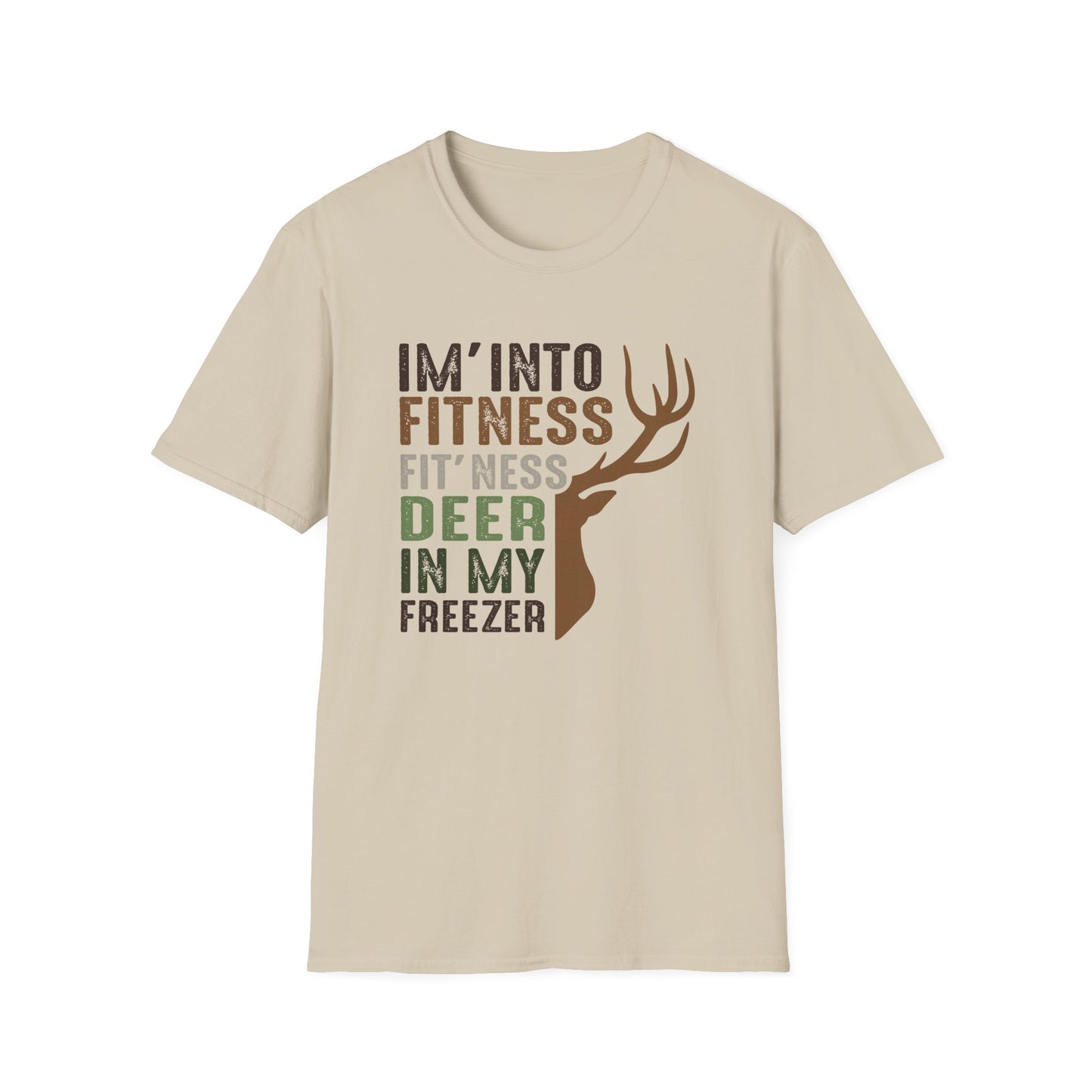 Funny Deer Fitness T-Shirt