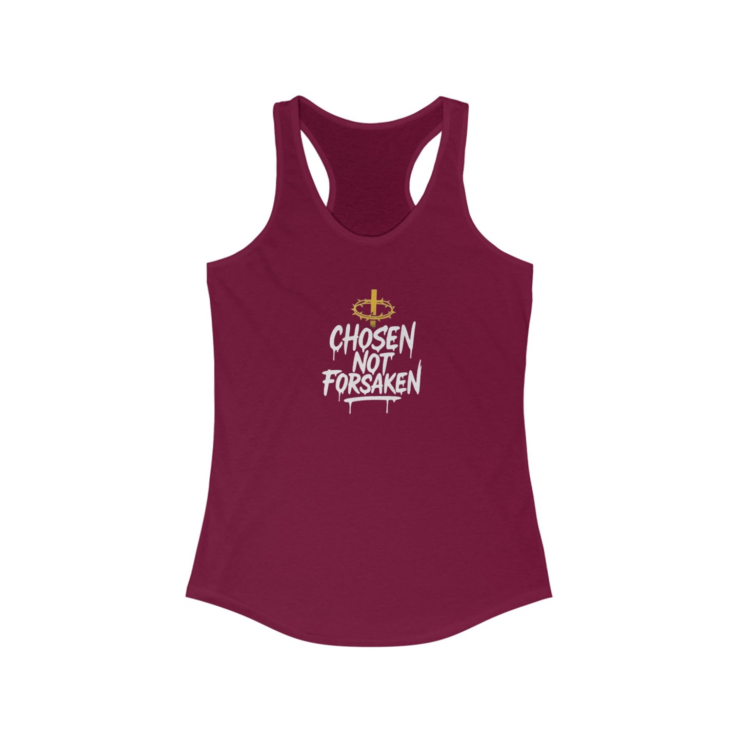Chosen, Not Forsaken Women's Racerback Tank