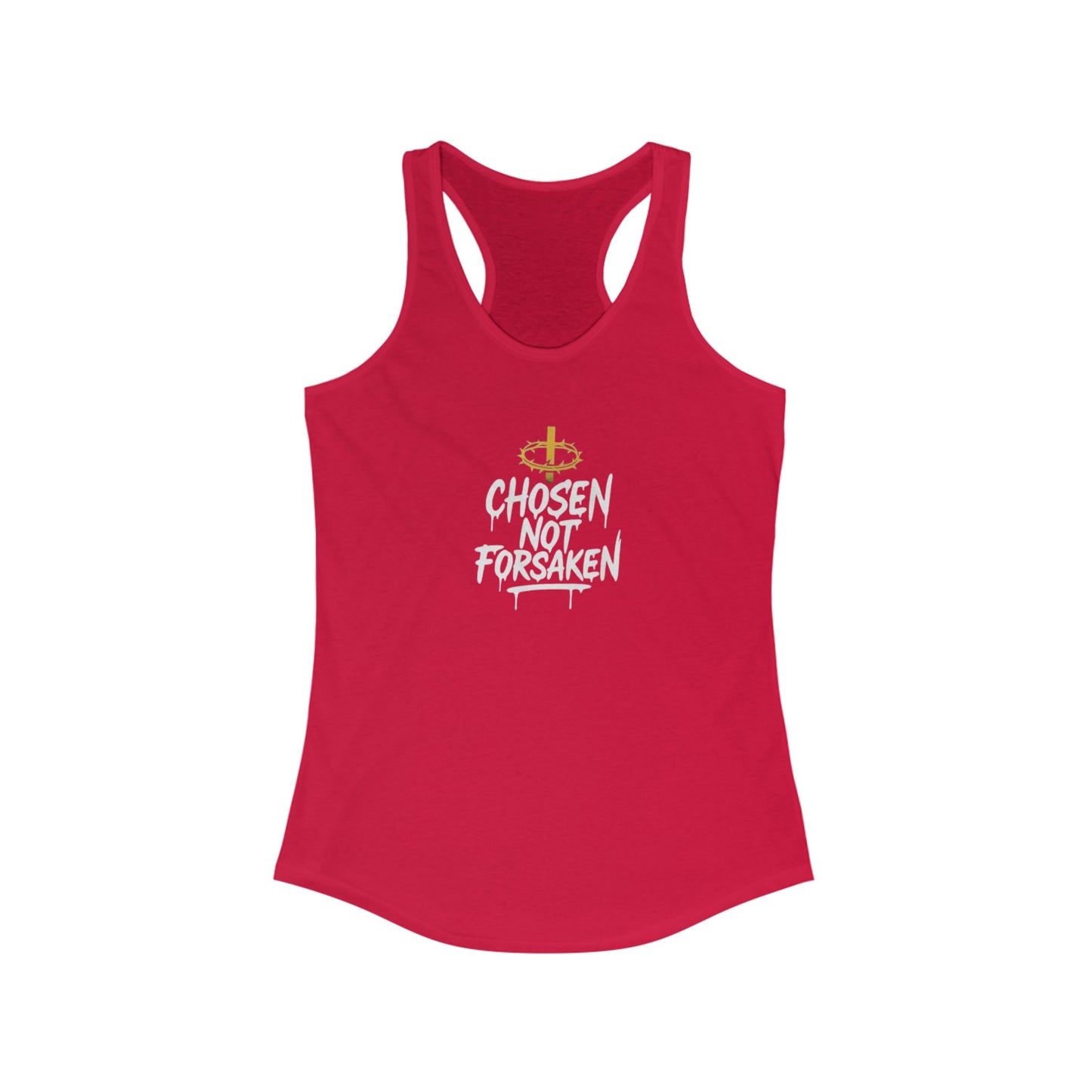 Chosen, Not Forsaken Women's Racerback Tank