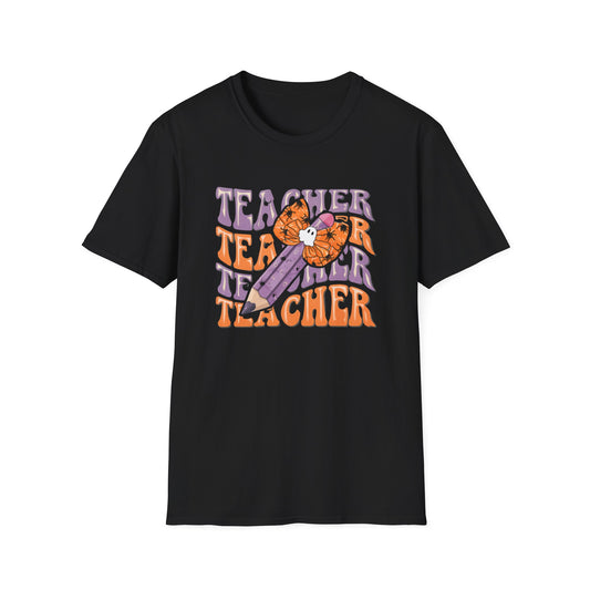 Teacher Halloween Unisex Softstyle T-Shirt